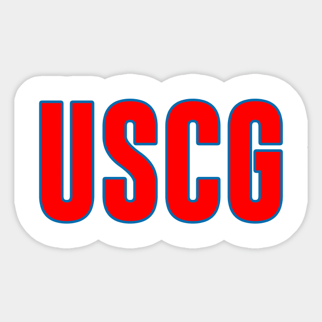 USCG - United States Coast Guard Sticker by DonnySanders